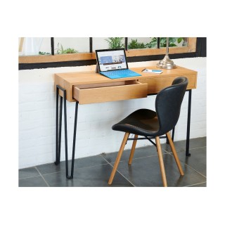 Chaise simili et bois Matilda : style scandinave | Hellin