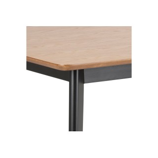 Table à manger rectangulaire en bois : 4 à 6 personnes | Hellin