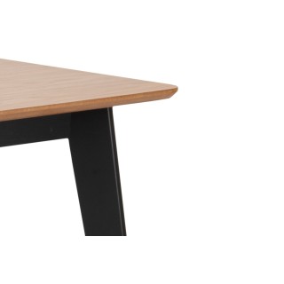 Table à manger rectangulaire en bois : 4 à 6 personnes | Hellin
