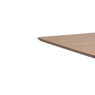 Table à rabat Leta : Table à manger carrée extensible pour 4 pers