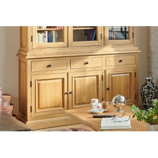 Buffet 3 portes en chêne massif - VICTORIA