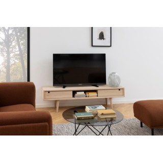 Meuble tv bas de style scandinave : bois clair / Centior - Hellin