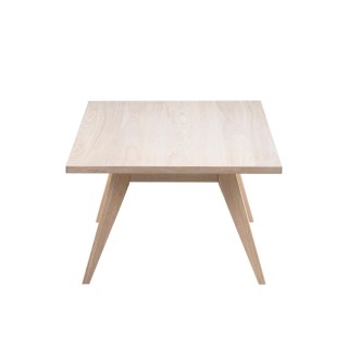 Table basse rectangulaire en chêne blanchi ALISIA - HELLIN