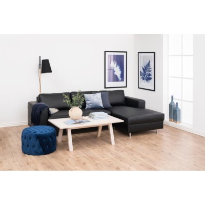 Table basse rectangulaire en chêne blanchi ALISIA - HELLIN