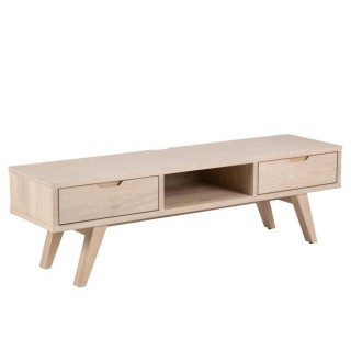 Meuble TV scandinave en chêne massif ALISIA - HELLIN