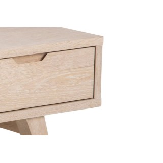 Meuble TV scandinave en chêne massif ALISIA - HELLIN