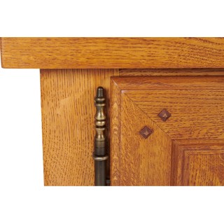 zoom meuble en chene massif la bresse