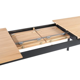 Table à manger rectangulaire extensible : 8 à 12 pers | Hellin