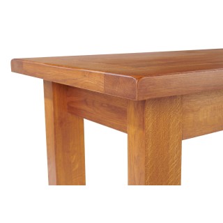 Table basse rectangle en chêne de campagne - Hellin