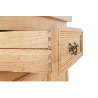 Bahut en chêne massif La Bresse : style rustique | Hellin