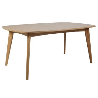Table ovale extensible en bois / Style scandinave | Hellin