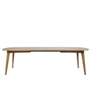 Table ovale extensible en bois / Style scandinave | Hellin