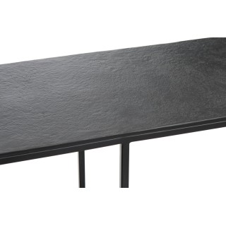 Console avec tablette inférieure en fonte noir BREST - HELLIN