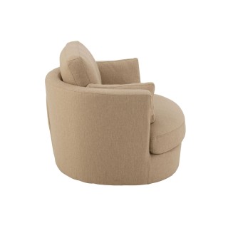 Fauteuil pivotant en tissu ANGEL - HELLIN