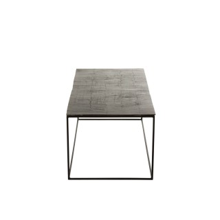 Table basse rectangulaire en métal de style contemporain L110 ALAIA - HELLIN