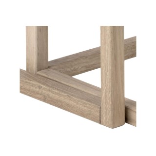 Table basse carrée en chêne - modèle gigogne - HELLIN