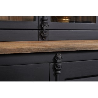 Vaisselier en bois et teck massif pour une ambiance cosy