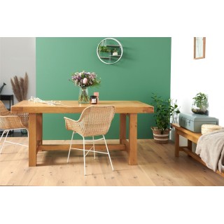 Table rectangulaire extensible: collection La Bresse | Hellin