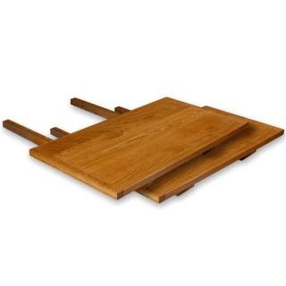 Table rectangulaire extensible / Table de ferme La Bresse | Hellin