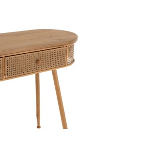 Console en métal et en bois 2 tiroirs L120 DETROIT - HELLIN
