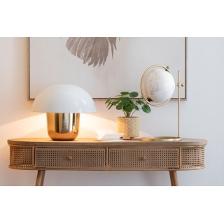 Console en métal et en bois 2 tiroirs L120 DETROIT - HELLIN