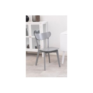 Chaise rétro scandinave bois laqué / lot de 2 / plusieurs coloris LETA - HELLIN