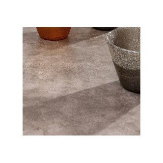 Table à manger rectangulaire Snake : céramique et métal | Hellin