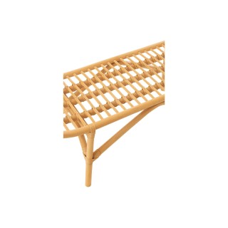 Banc en rotin naturel 2 places L120 MIKA - HELLIN