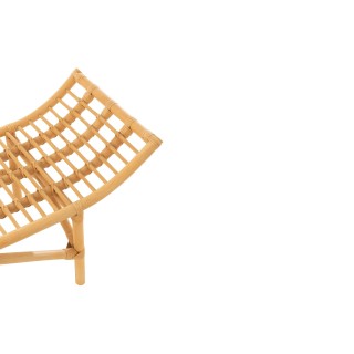 Banc en rotin naturel 2 places L120 MIKA - HELLIN