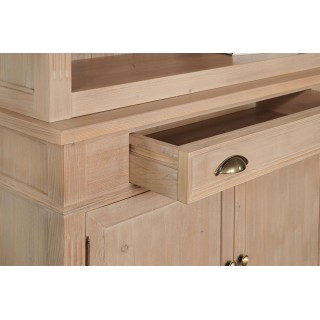 Grande bibliothèque avec échelle / Meuble bibliothèque en bois