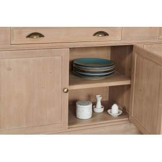 Grande bibliothèque avec échelle / Meuble bibliothèque en bois