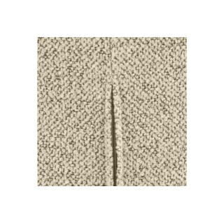 Chaise scandinave en tissu bouclette et pieds en métal noir (lot de 2) PAMELA - HELLIN