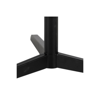 Table basse galet en céramique et pied en métal noir L100 BARBARA - HELLIN