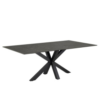 Table de salle à manger rectangulaire en céramique L200 NEIVA - HELLIN