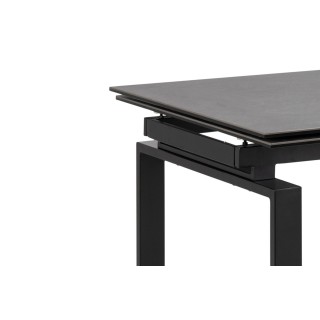 Table de salle à manger rectangulaire extensible en céramique L160/240 HILDA - HELLIN