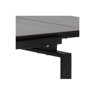 Table de salle à manger rectangulaire extensible en céramique L160/240 HILDA - HELLIN