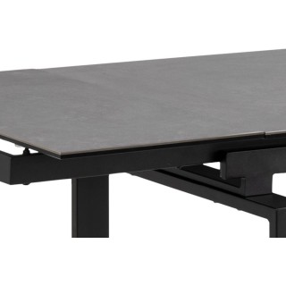 Table de salle à manger rectangulaire extensible en céramique L160/240 HILDA - HELLIN