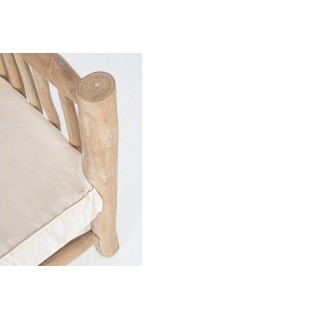 Fauteuil en teck naturel - Hellin