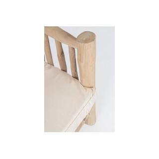 Canapé en teck naturel - Hellin