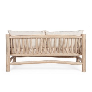 Canapé en teck naturel - Hellin