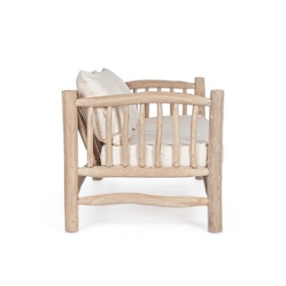 Canapé en teck naturel - Hellin