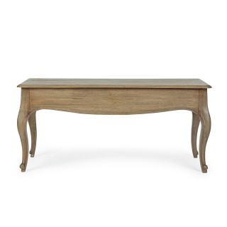 Table basse rectangulaire en bois de manguier 1 tiroir L110 GRACE - HELLIN