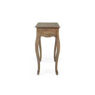 Console classique en bois de manguier 1 tiroir L100 GRACE - HELLIN