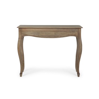 Console classique en bois de manguier 1 tiroir L100 GRACE - HELLIN