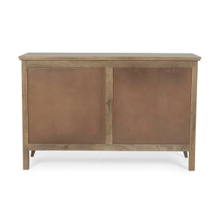 Commode classique en bois de manguier 6 tiroirs GRACE - HELLIN