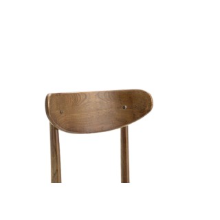 Chaise bistrot en bois d'orme (lot de 2) CYRANO - HELLIN