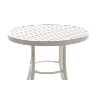 Table de jardin en aluminium : Plateau rond | Hellin