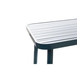 Table d'extérieur en aluminium : Plateau carré | Hellin