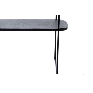 Console rectangulaire en fonte double plateau L116 MILES - HELLIN