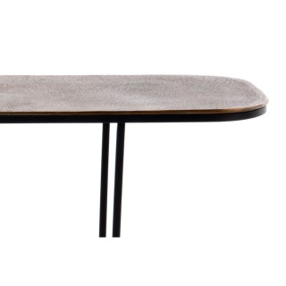 Console rectangulaire en fonte double plateau L116 MILES - HELLIN